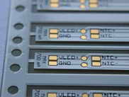 Flexible PCB with stiffener and LED flex