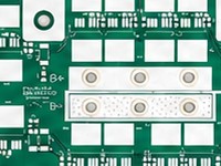 Thick-copper aluminum PCB for NEV power control